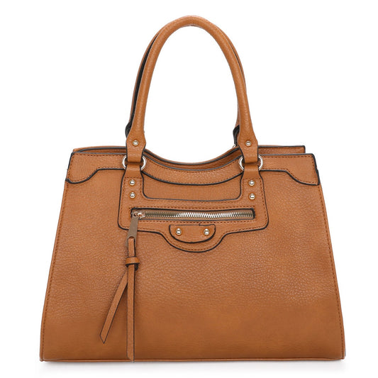 Leatherette handbag