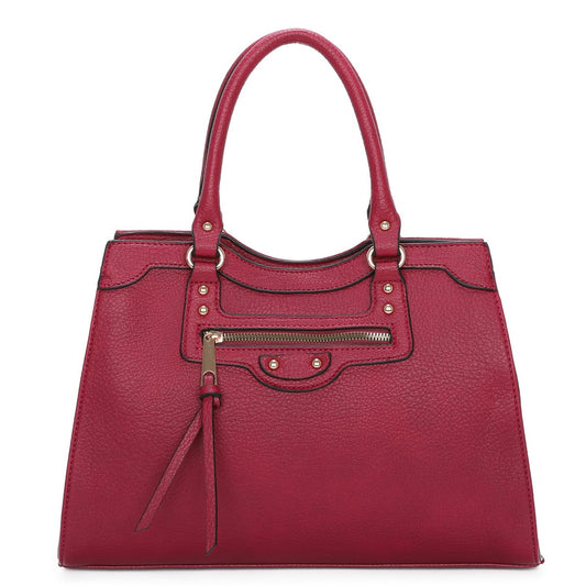 Leatherette handbag