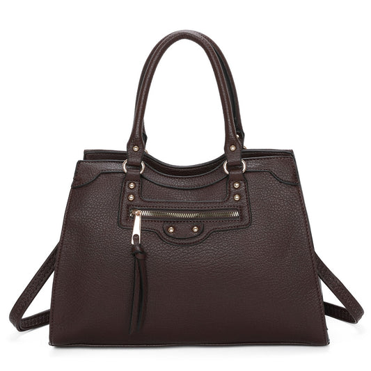 Leatherette handbag