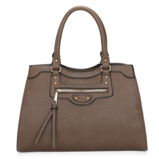 Leatherette handbag